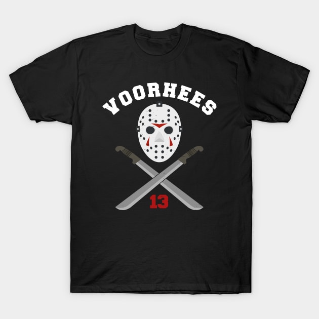 Jason Voorhees - Friday the 13th T-Shirt by cpt_2013